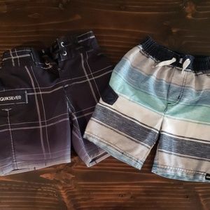 2 pairs of Board Shorts for Kids